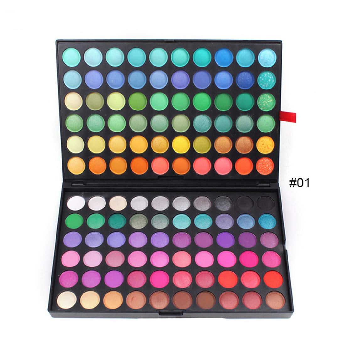 Pure Vie Professional 120 Colors Eye Shadow Palette Makeup Contouring Kit #1 Perfect For Professional As Well As Personal Use