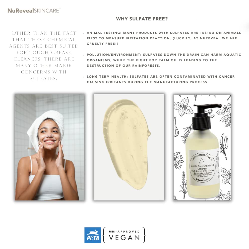 LEMONGRASS DREAM - GENTLE FOAMING FACIAL CLEANSER