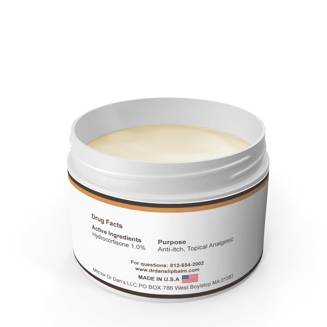 Dr Dans Corti Balm Lip Balm .25 oz Jar