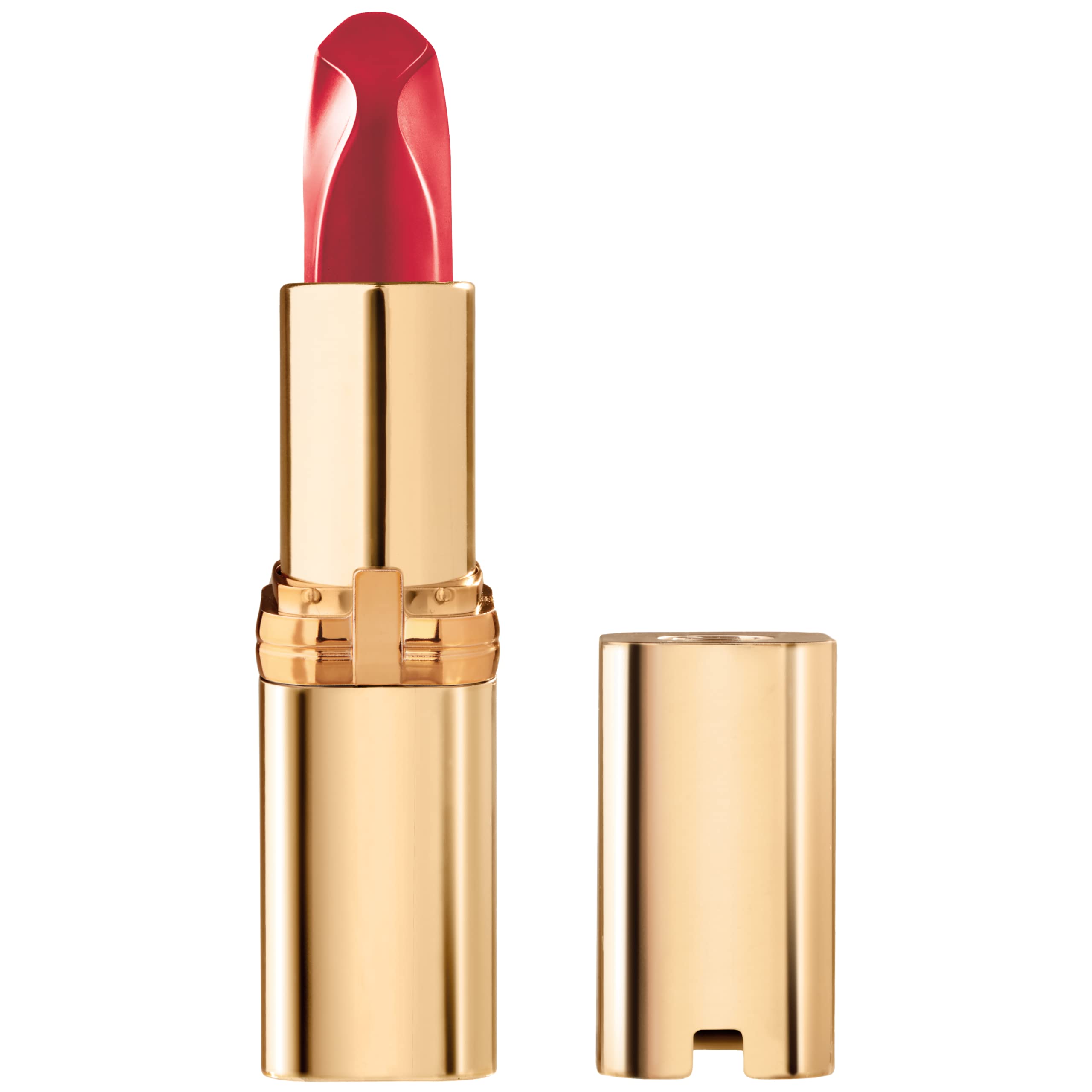 L'Oreal Paris Colour Riche Red Lipstick, Long Lasting, Satin Finish Smudge Proof Lipstick with Hydrating Argan Oil & Vitamin E, Reds of Worth, Successful Red, 0.13 Oz