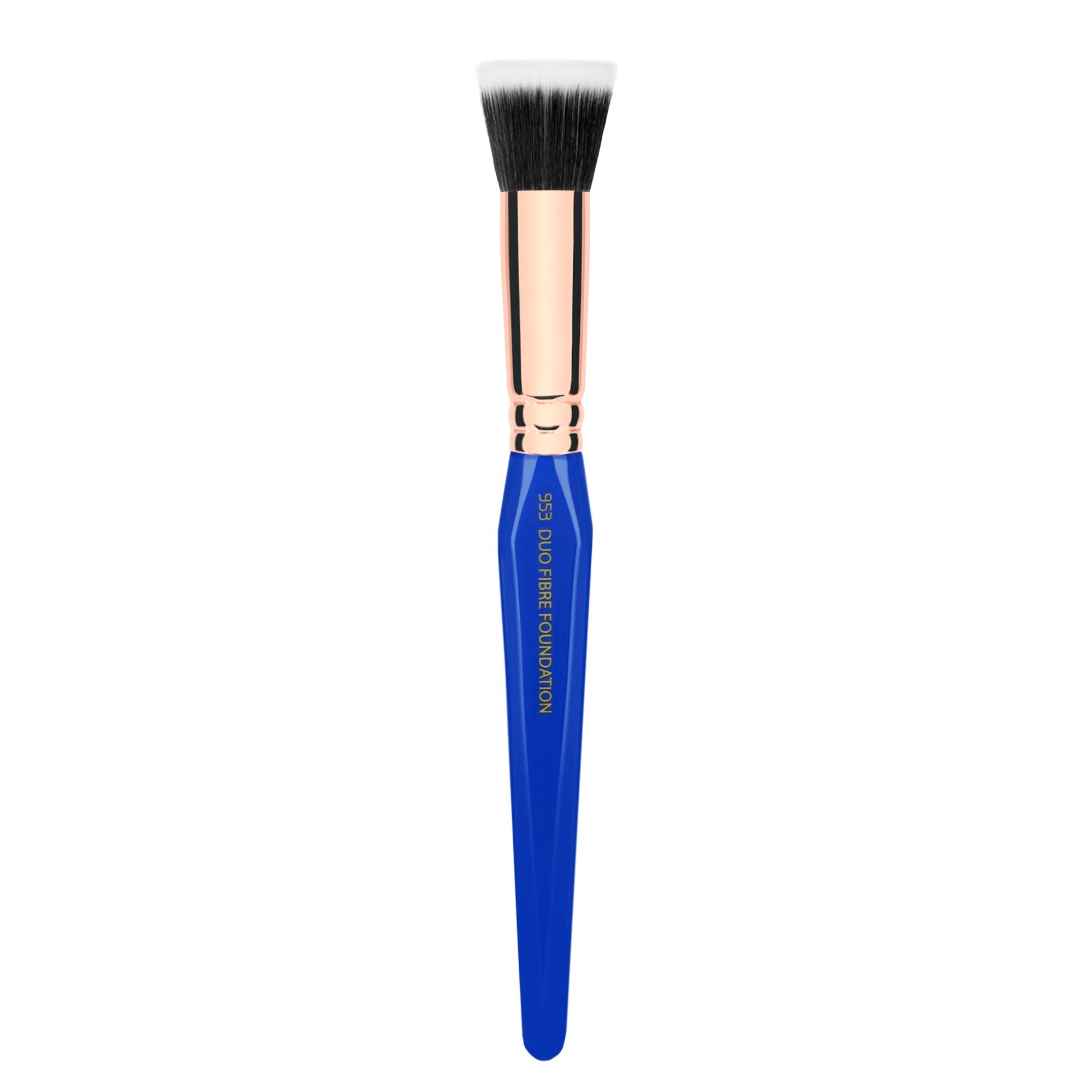 Bdellium Tools Professional Makeup Brush Golden Triangle Series - Duo Fibre Foundation 953