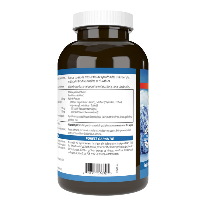 Carlson - Super DHA Gems, 500 mg DHA Supplements, 640 mg Fatty Acids, Wild-Caught Norwegian Arctic Fish Oil Concentrate, Sustainably Sourced Nordic Fish Oil Capsules, 60+20 Softgels