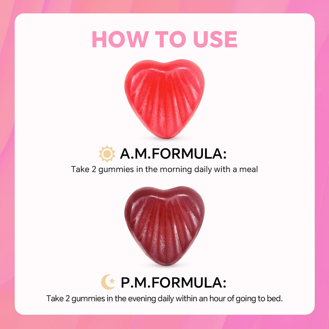 Multivitamin for Women AM & PM - Melatonin Free with w/Algae Calcium,Omega-3,Vitamin D3K2,Magnesium for Energy & Relaxation,Rest,Skin,Hair Support - Sugar Free, 24-Hour Support, Vegan,120 Count
