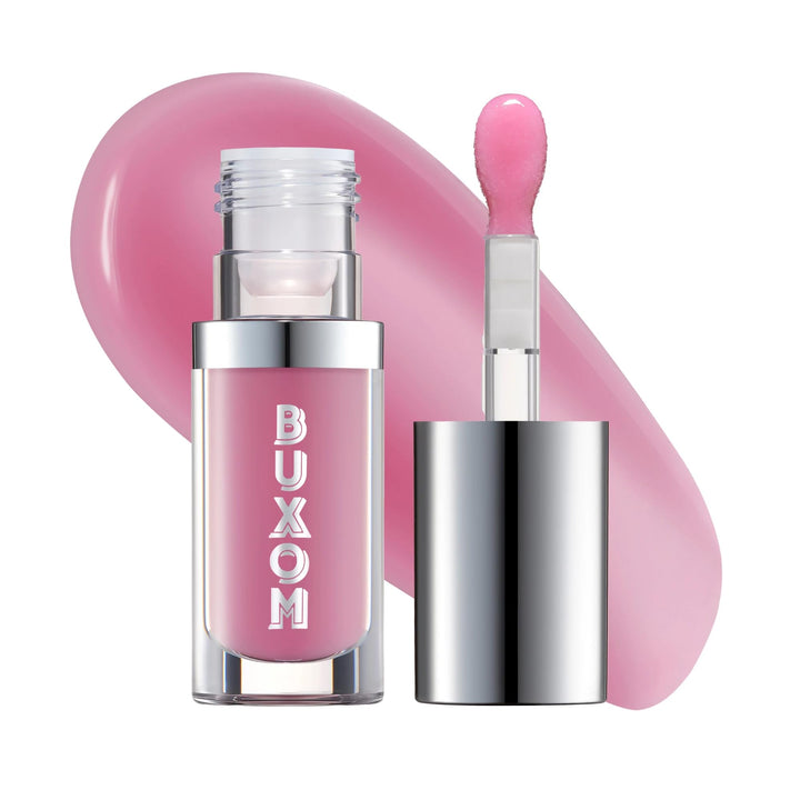 Buxom Full On Glossy Lip Oil - Non-Sticky, All-Day Juicy Hydration & Instant Plumping - Lightweight, Comfortable Wear, Infused with Unique Peptide Complex for Soft Lips (Dolly - True Mauve)