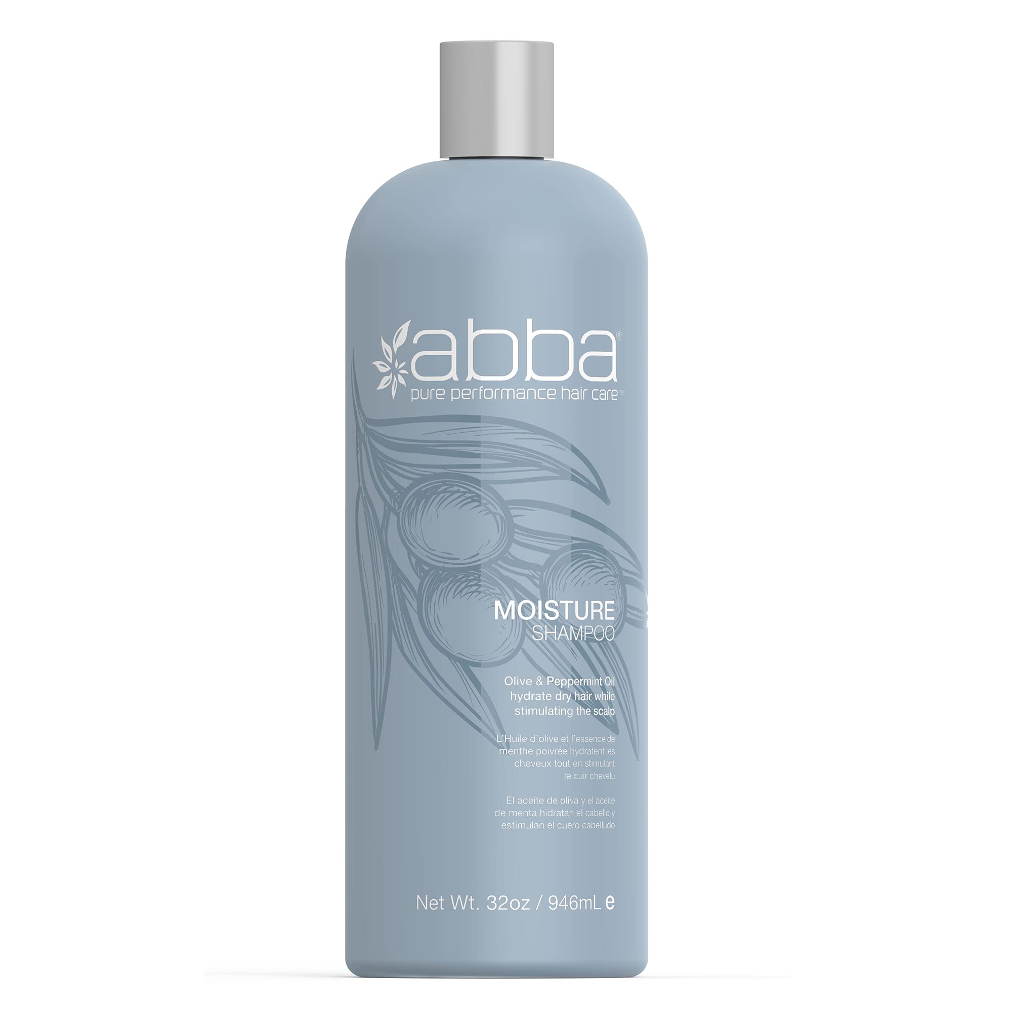 Abba Pure Moisture Shampoo 33.8 Ounce