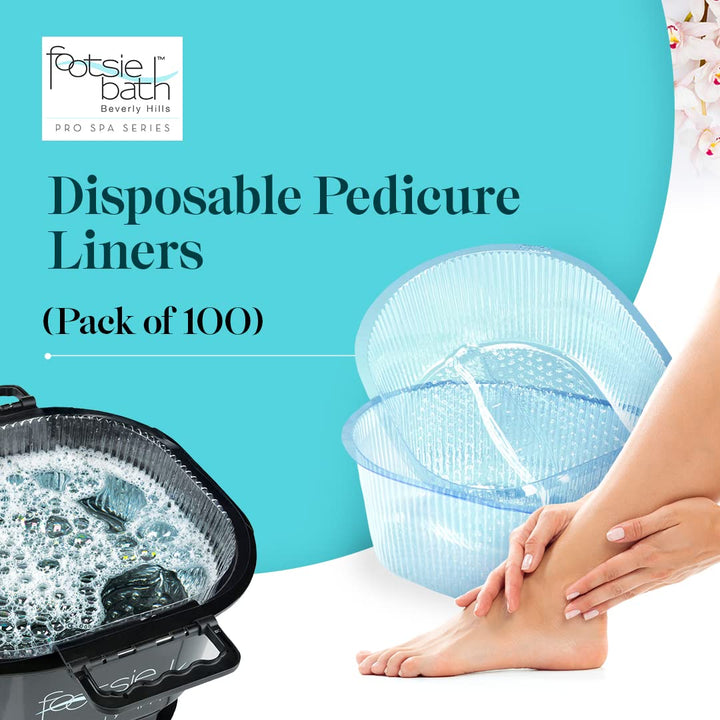 Footsie Bath Liners 100 Pack