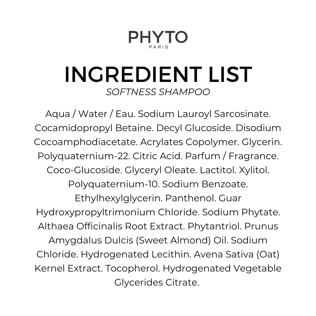 PHYTO PARIS SOFTNESS Shampoo