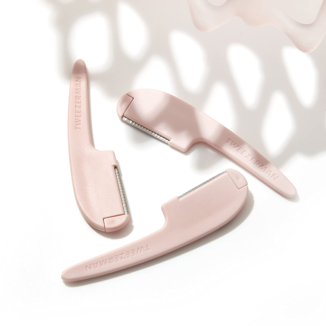 Tweezerman 1026-R Prep and Plane Facial Razors for Hair Removal and Exfoliation