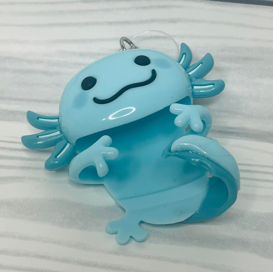 Bath and Body Works Blue Axolotl Pocketbac Hand Sanitzer Holder