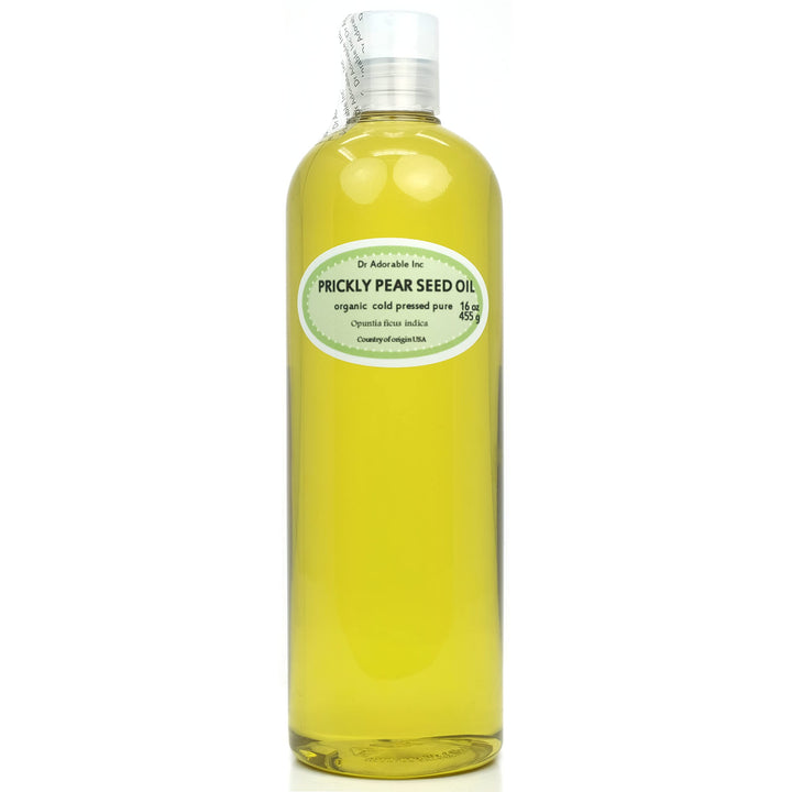 Dr Adorable - 16 oz - Prickly Pear Seed Oil - 100% Pure Natural Organic Cold Pressed