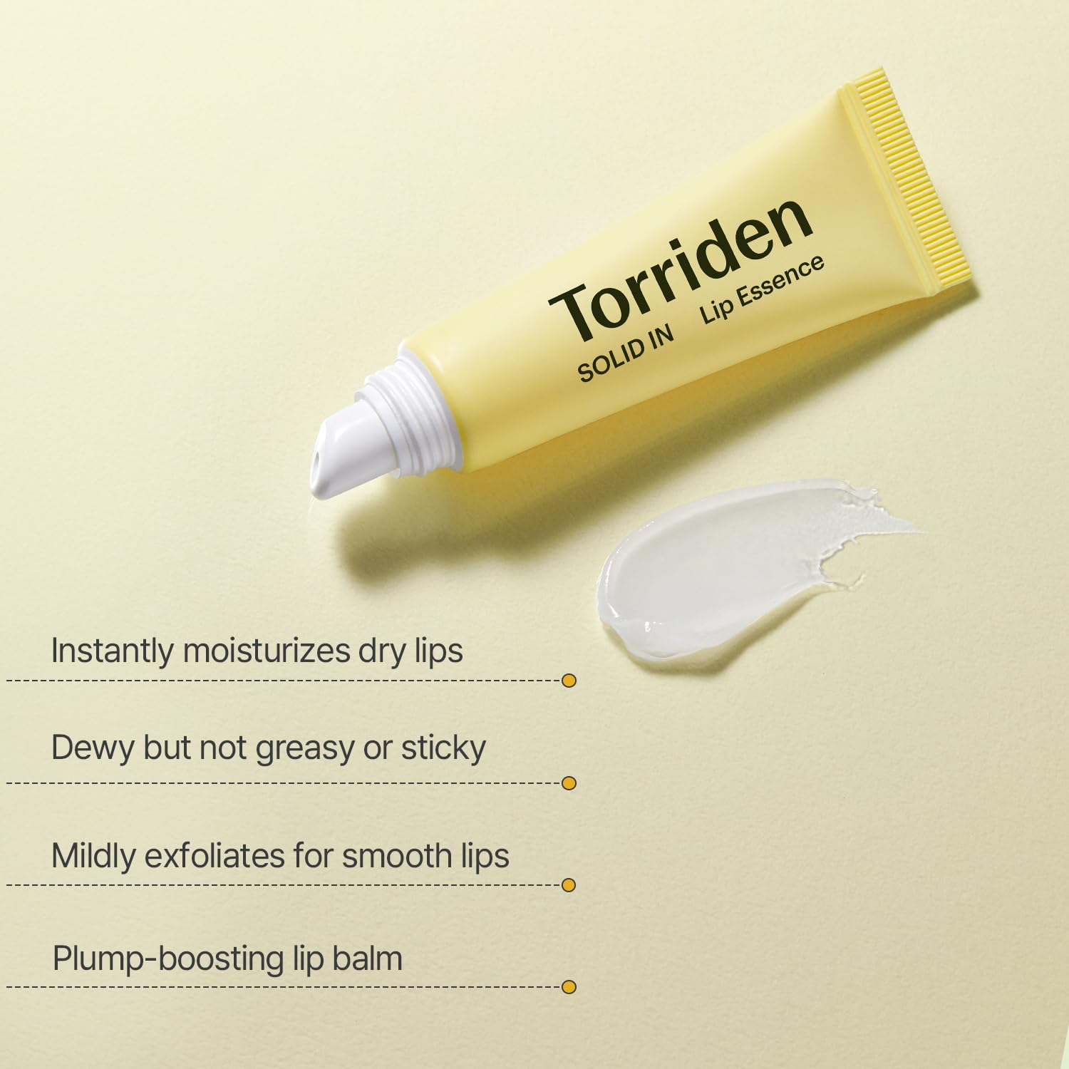 Torriden SOLID In Ceramide Lip Essence 0.37 fl.oz * 2 (Pack of 2) | Moisturizing Lip Essence for Glowy, Plumped, and Radiant Lip | Korean Lip Balm