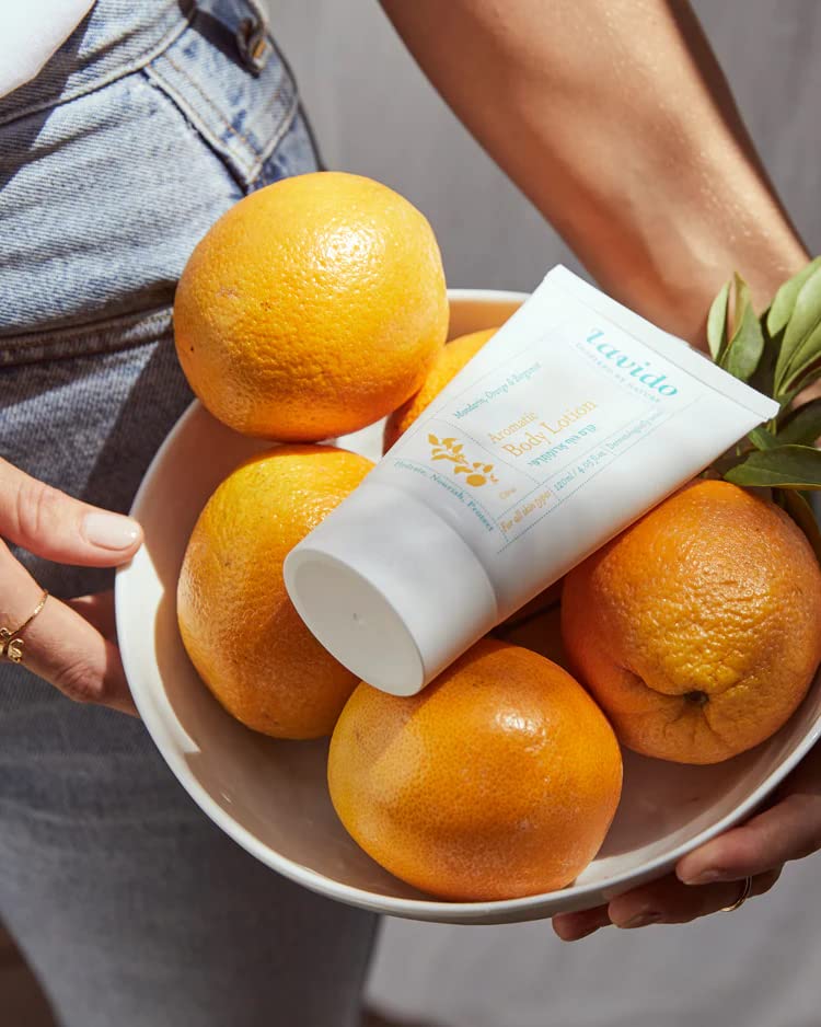 Lavido Natural Mandarin, Orange, and Bergamot Aromatic Body Lotion