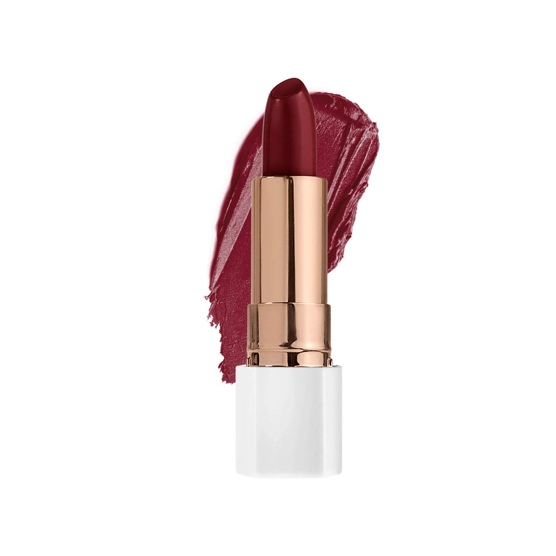 Flower Beauty Petal Pout Lip Color Lipstick Wild Berry Matte #125