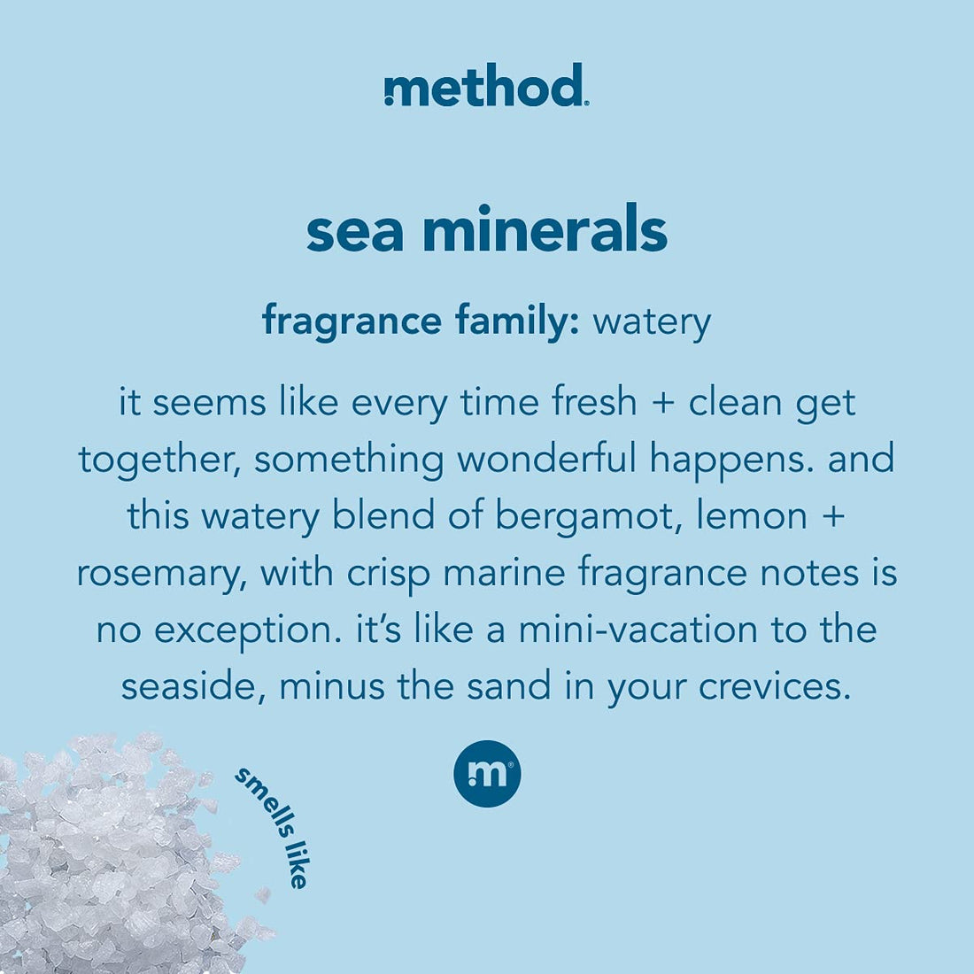 Method Foaming Hand Wash 10Oz, Sea Minerals (Pack Of 6)