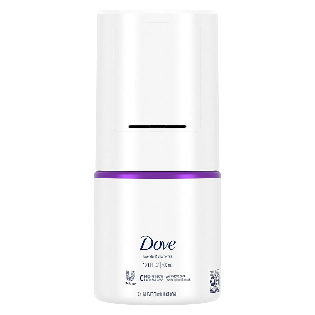 Dove Nourishing Foaming Hand Wash Lavender & Chamomile Touchless Battery Operated Dispenser Kit Moisturizing Foaming Hand Wash Refill 10.1 oz