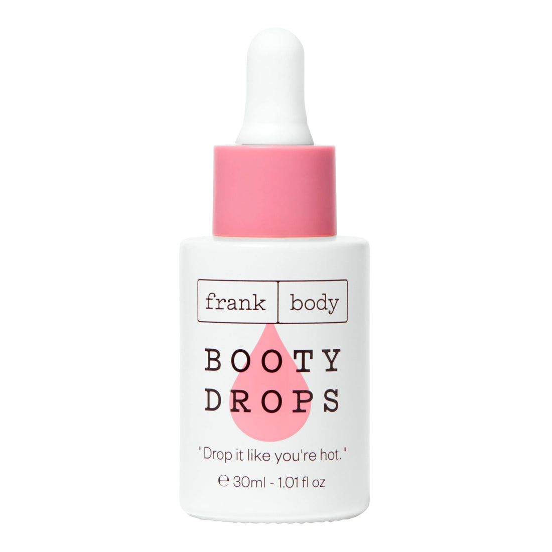 frank body Booty Drops Firming Body Oil | Vegan & Cruelty Free, Hydrates, Softens, and Smooths with Caffeine, Guarana, Carrot Root Extract, and Grapeseed & Jojoba Oils | 1.0 fl oz / 30 mL
