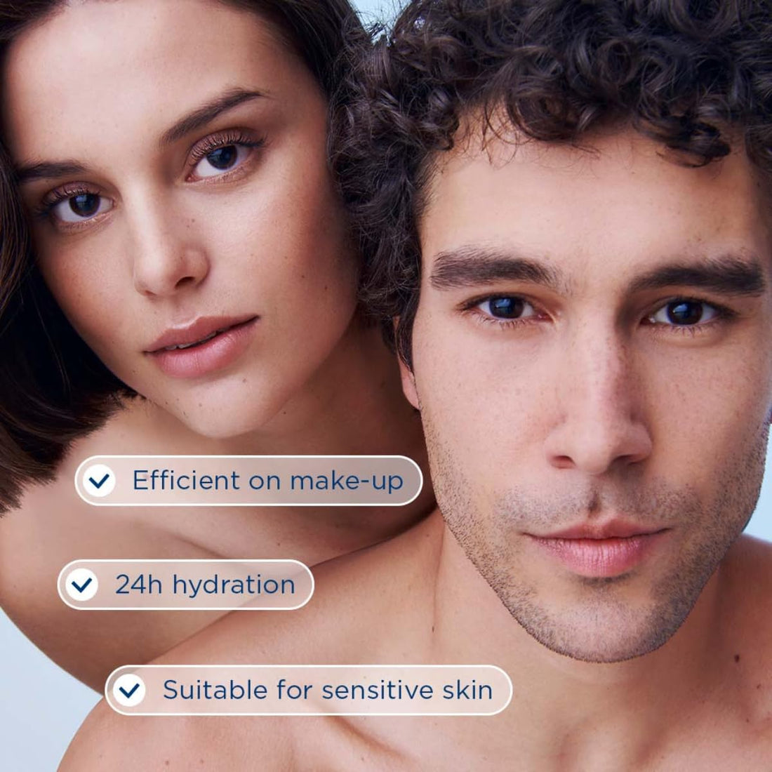 Bioderma - Hydrabio - Foaming Gel - 3-in-1 Cleansing, Makeup Removing and Hydrating - Face Cleanser for Dehydrated Skin, 13.5 Fl.Oz