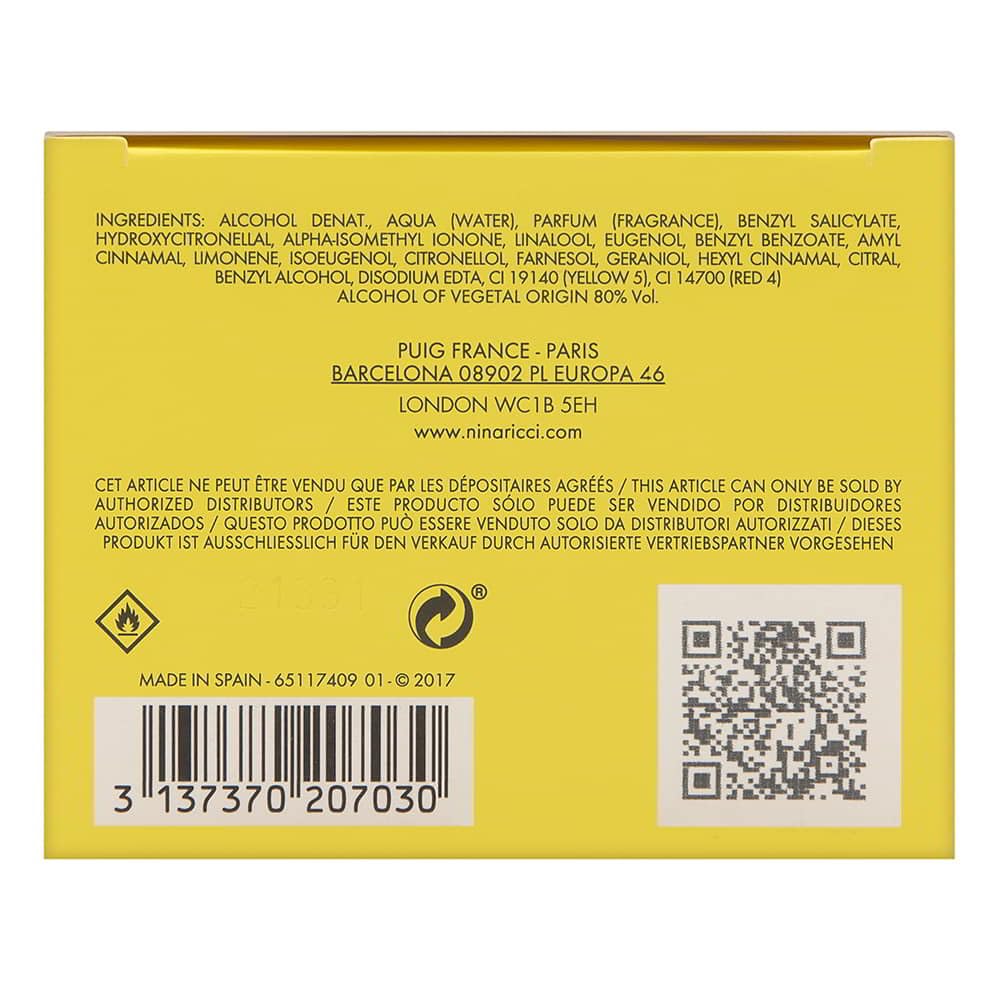 Nina Ricci L'Air Du Temps By For Women. Eau De Toilette Spray 1 Ounces