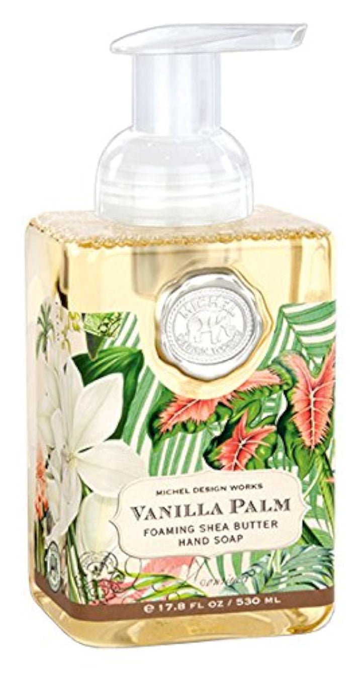 Michel Design Works Foaming Hand Soap, 17.8-Ounce, Vanilla Palm