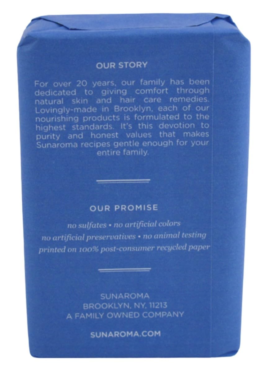 Sunaroma Soap Bar Goats Milk 8 Ounce (236ml) (6 Pack)