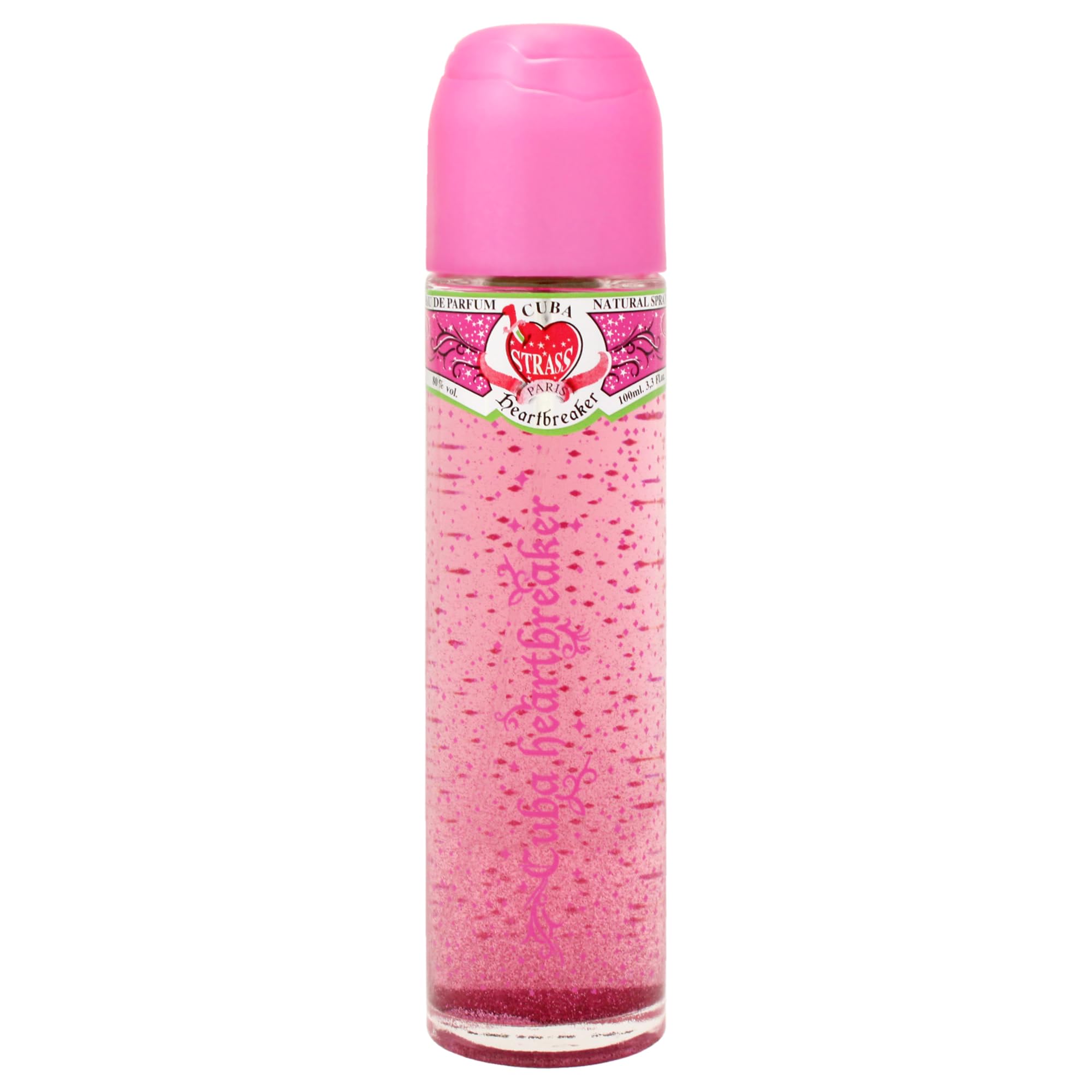 Cuba Cuba Strass Heart Breaker for Women Eau De Parfume Spray, 3.4 fluid_ounces