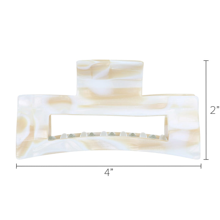 Alba : France Luxe Large Cutout Rectangle Jaw - Alba