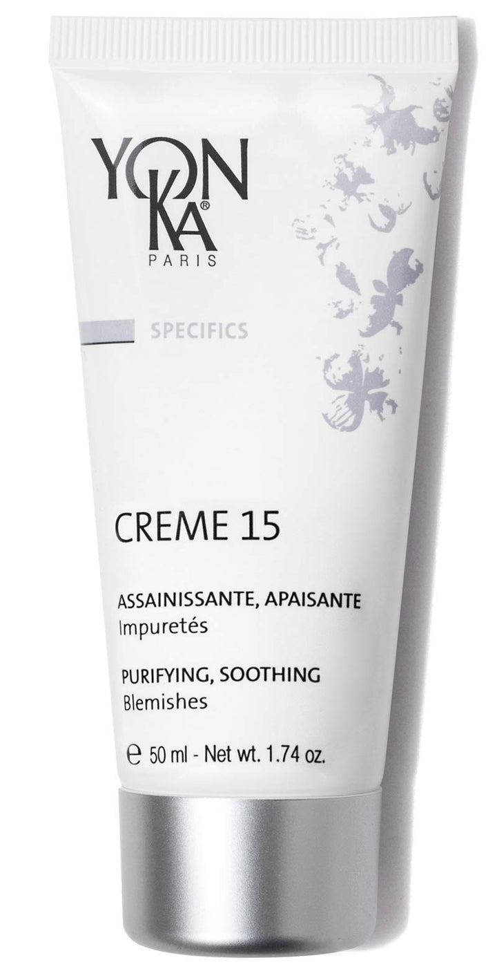Yonka Creme 15, Purifying, Soothing with Burdock Net wt. 1.74oz