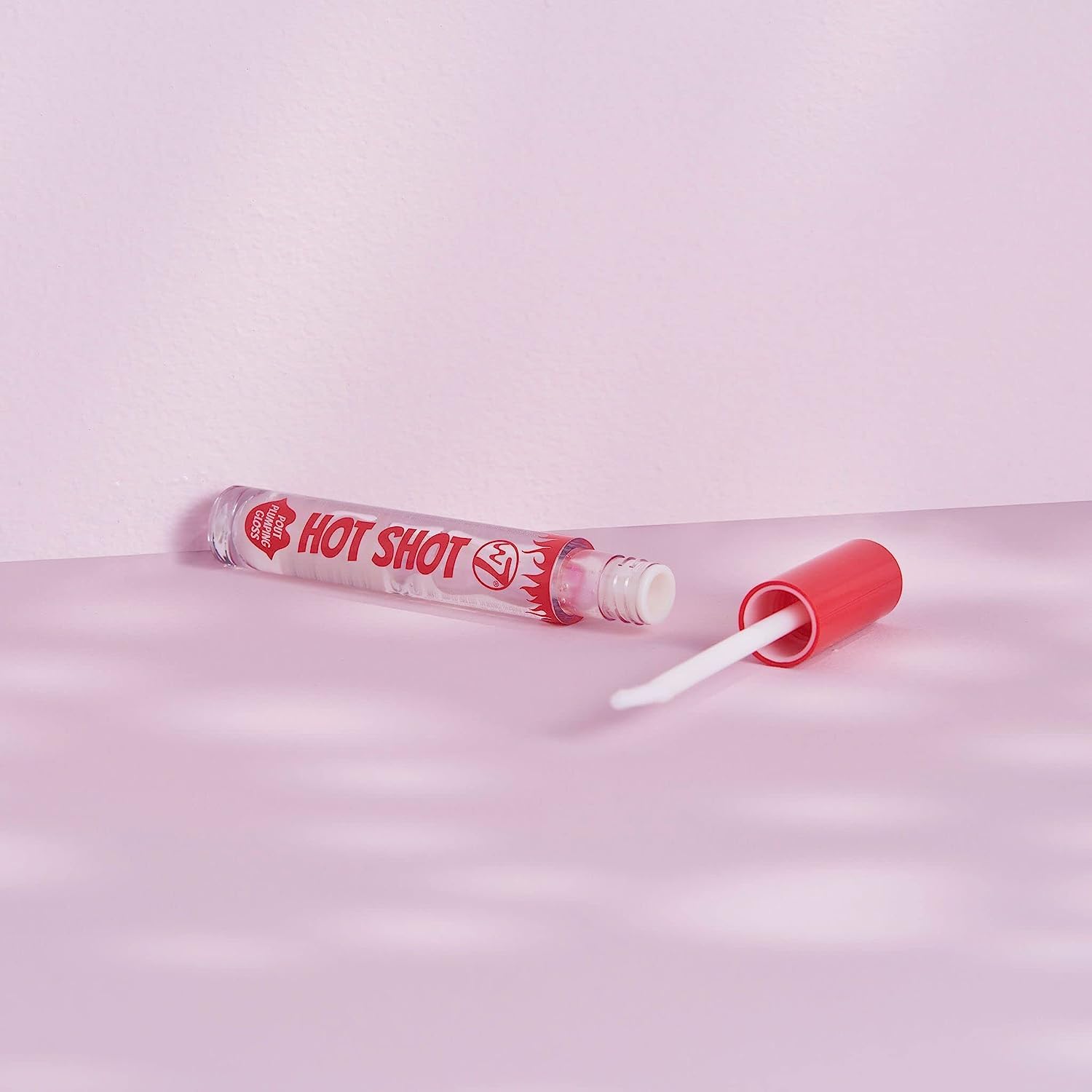 W7 | Hot Shot | Clear Lip Plumping Gloss | Vegan-Friendly Formula infused with HotFluxÃ‚® | Instant Lip Plump | Cruelty Free, Vegan Makeup For Women by W7 Cosmetics