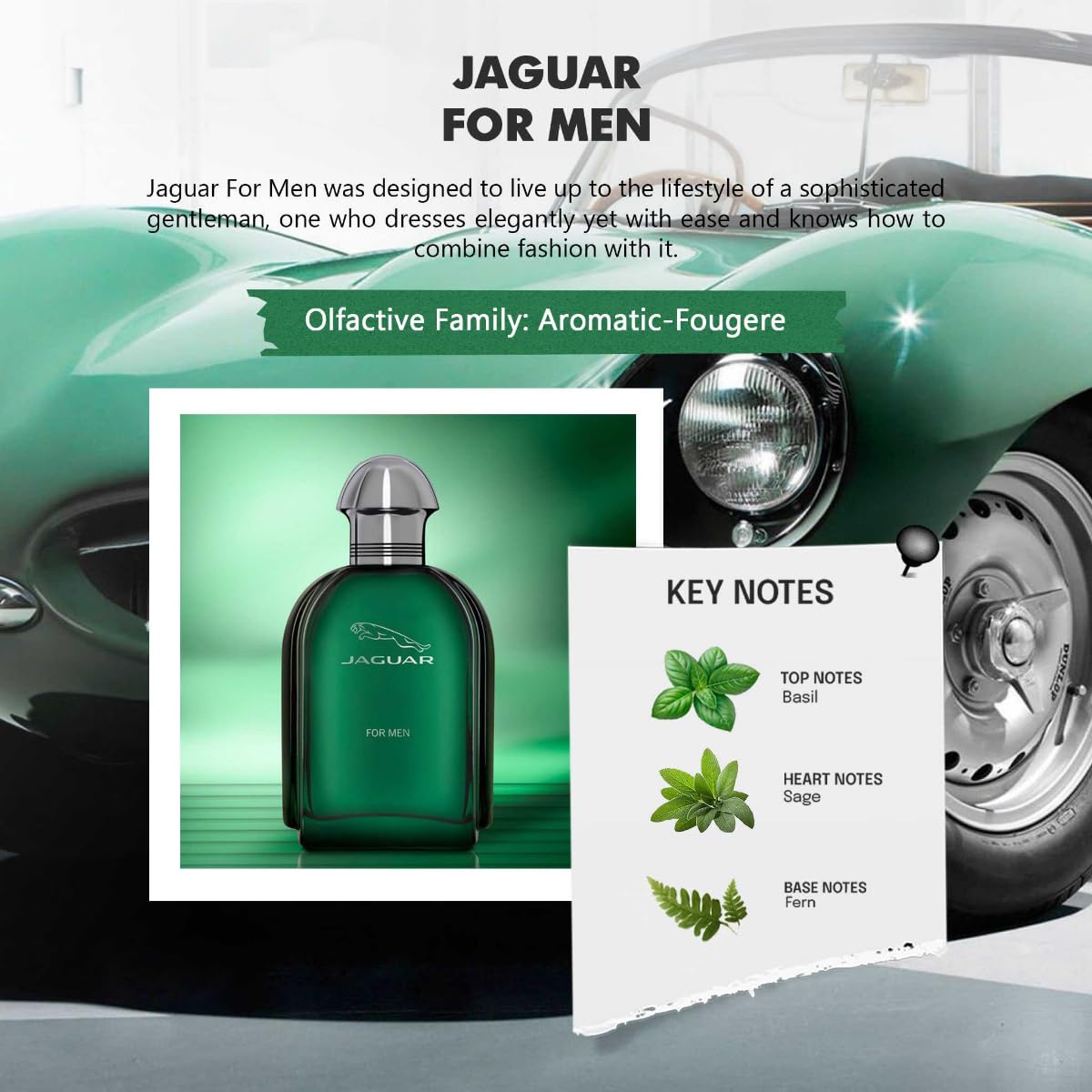 JAGUAR For Men Eau De Toilette - 100Ml