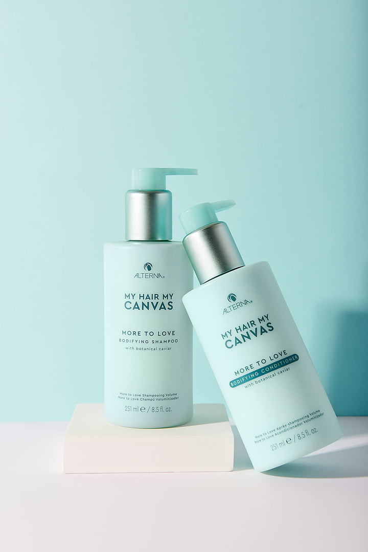 Alterna My Hair My Canvas More to Love Bodifying Vegan Shampoo, 8.5 Fl Oz | Botanical Caviar, Bring Fullness & Movement to Hair | Sulfate Free