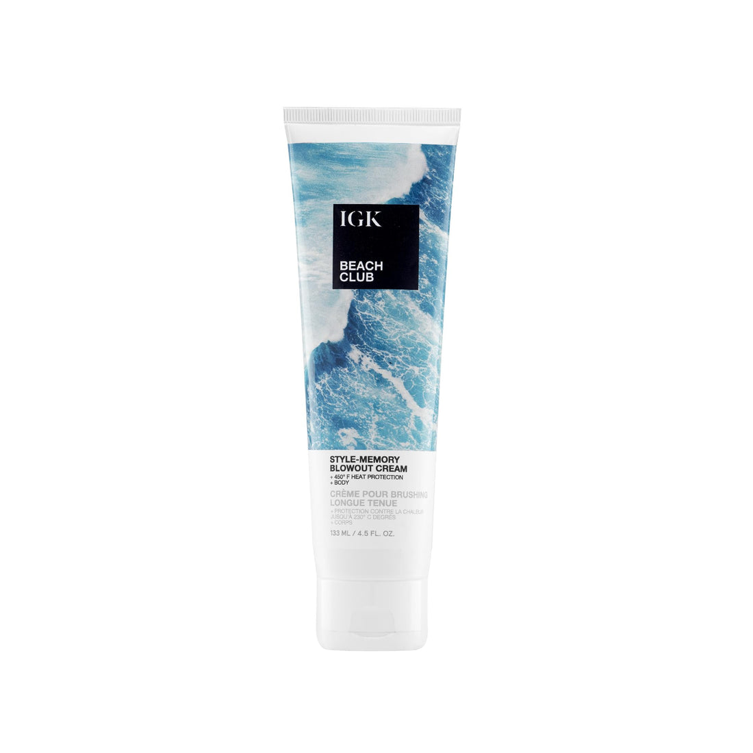 IGK BEACH CLUB Bouncy Blowout Cream, 4.5 oz.