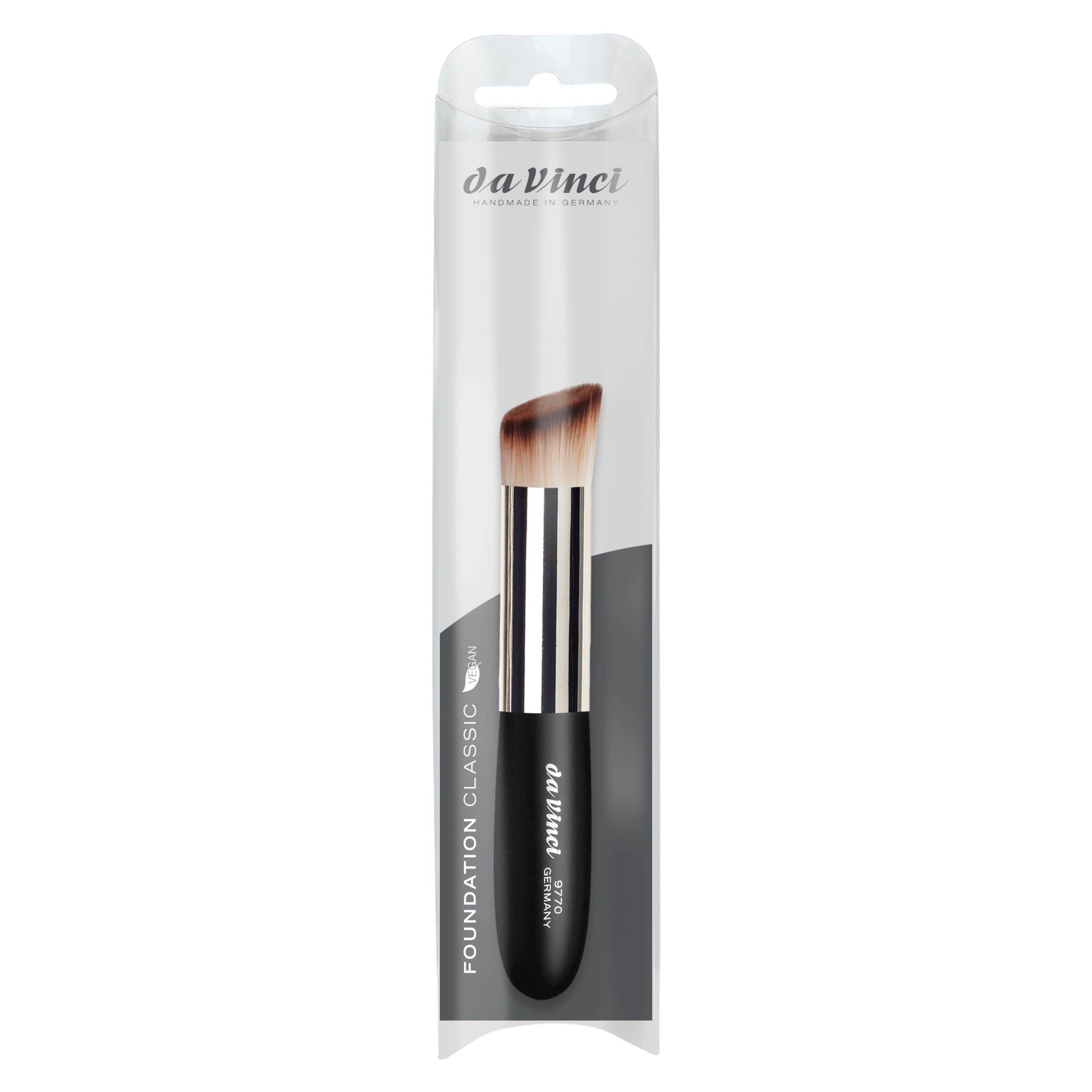 da Vinci Cosmetics Series 9770 Classic Foundation Brush, Angled Synthetic, 43.7 Gram