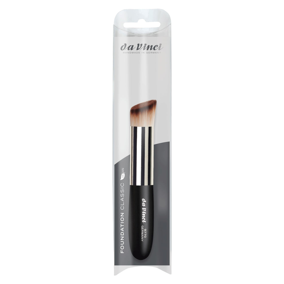 da Vinci Cosmetics Series 9770 Classic Foundation Brush, Angled Synthetic, 43.7 Gram
