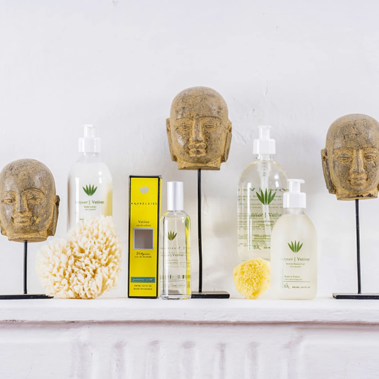 PROVENCE SANTE PS Eau de Toilette Vetiver, 1 Glass Bottle in a cardborad tube