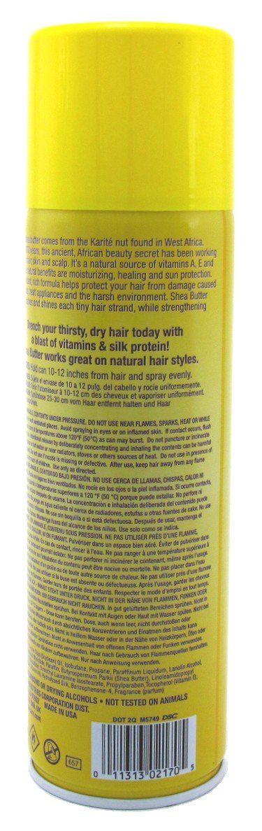 Fantasia Shea Butter Sheen Spray 14 Ounce (414ml) (2 Pack)