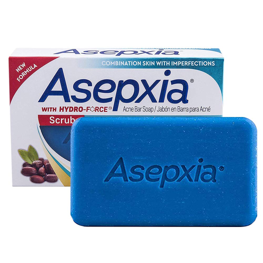 Asepxia Cleansing bar scrub 3.53 oz (100 g), 4.0 Ounce