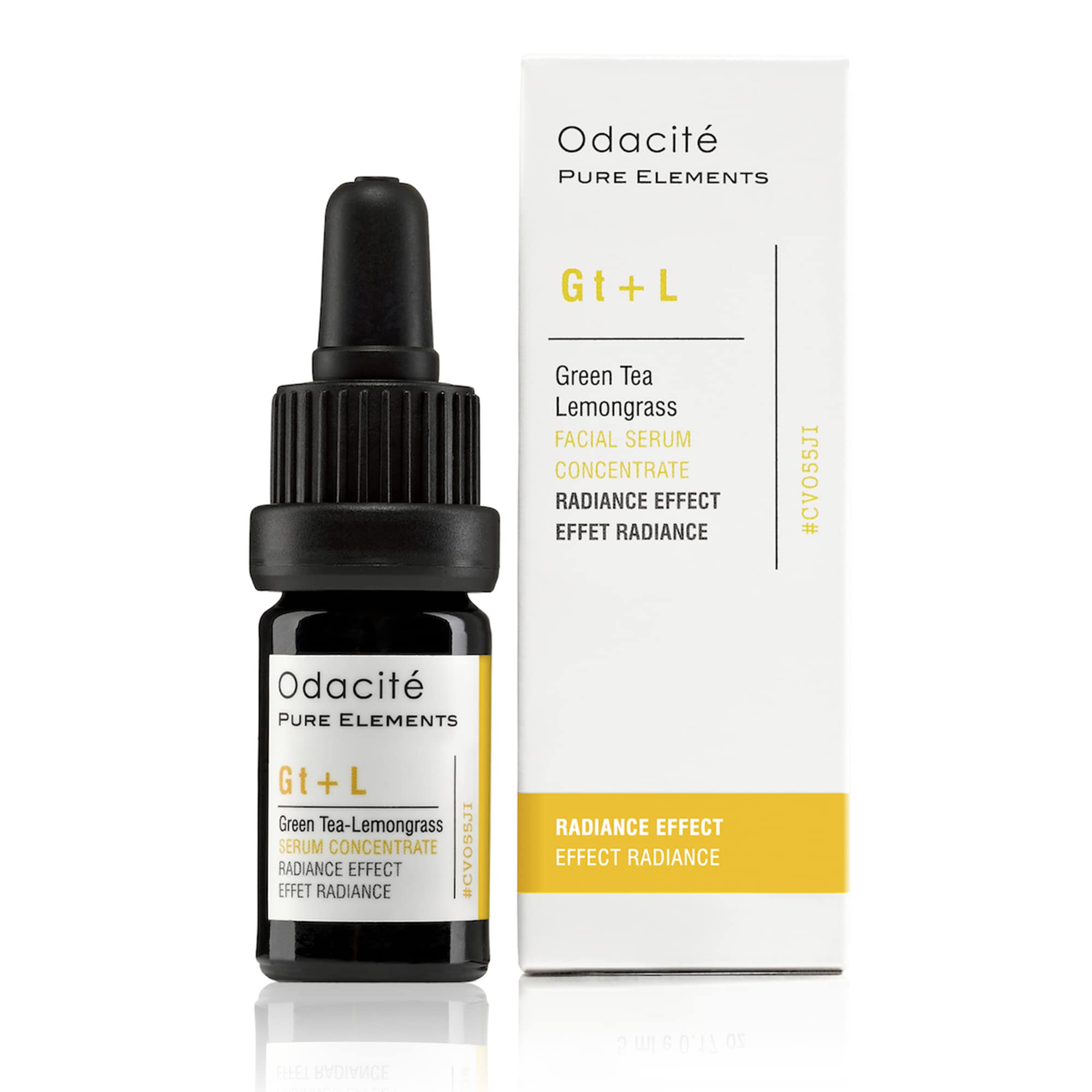 Green Tea Lemongrass Serum Concentrate (Radiance Effect) 0.17 oz by Odacite