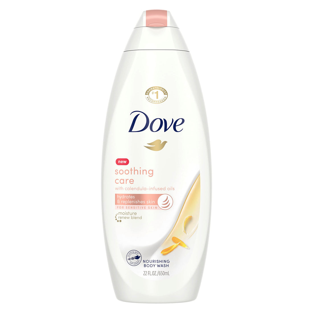 Dove, Body Wash Soothing Care, 22 Ounce