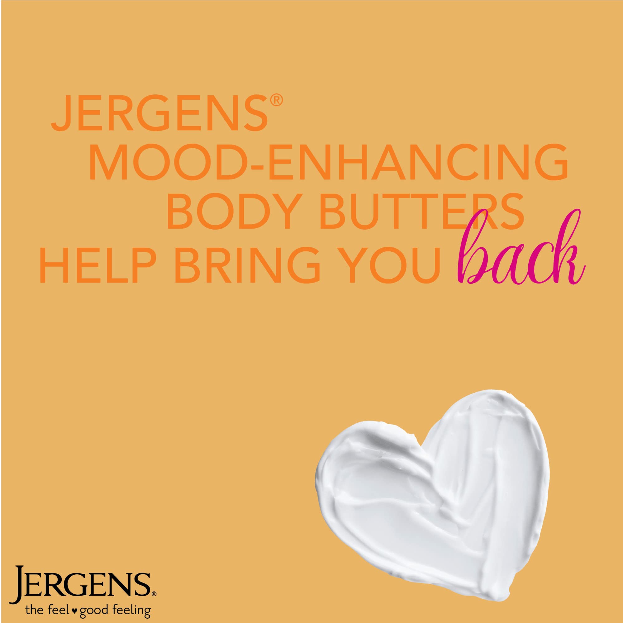 Jergens Sweet Citrus Body Butter Body and Hand Lotion, 7 Ounce Lotion, Moisturizer with Essential Oil, for Indulgent Moisturization