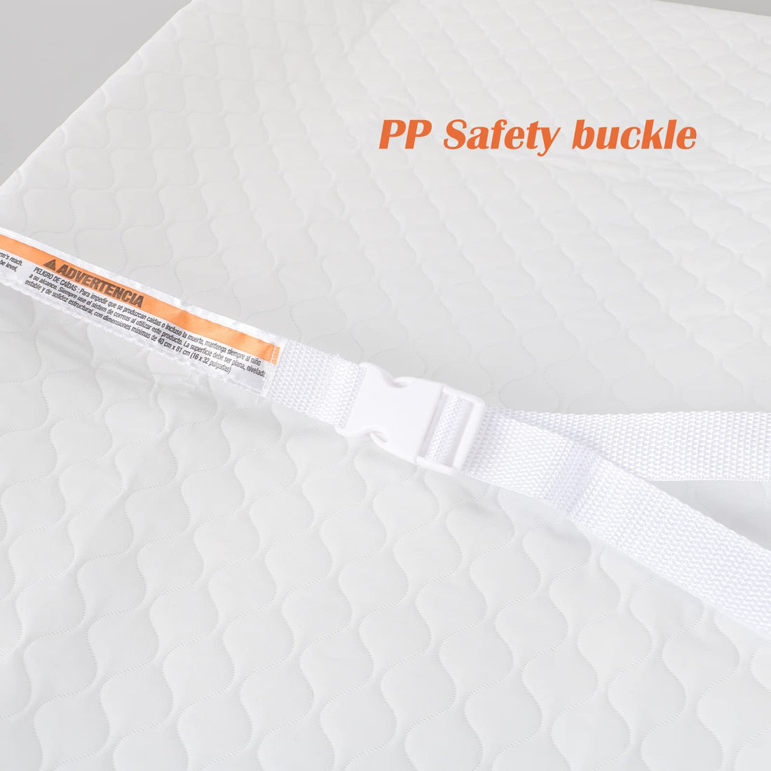 BBjixiang Baby Diaper Changing Table Pad with Waterproof Cover, Contour Changing Pad for Dresser Top 32”×16”