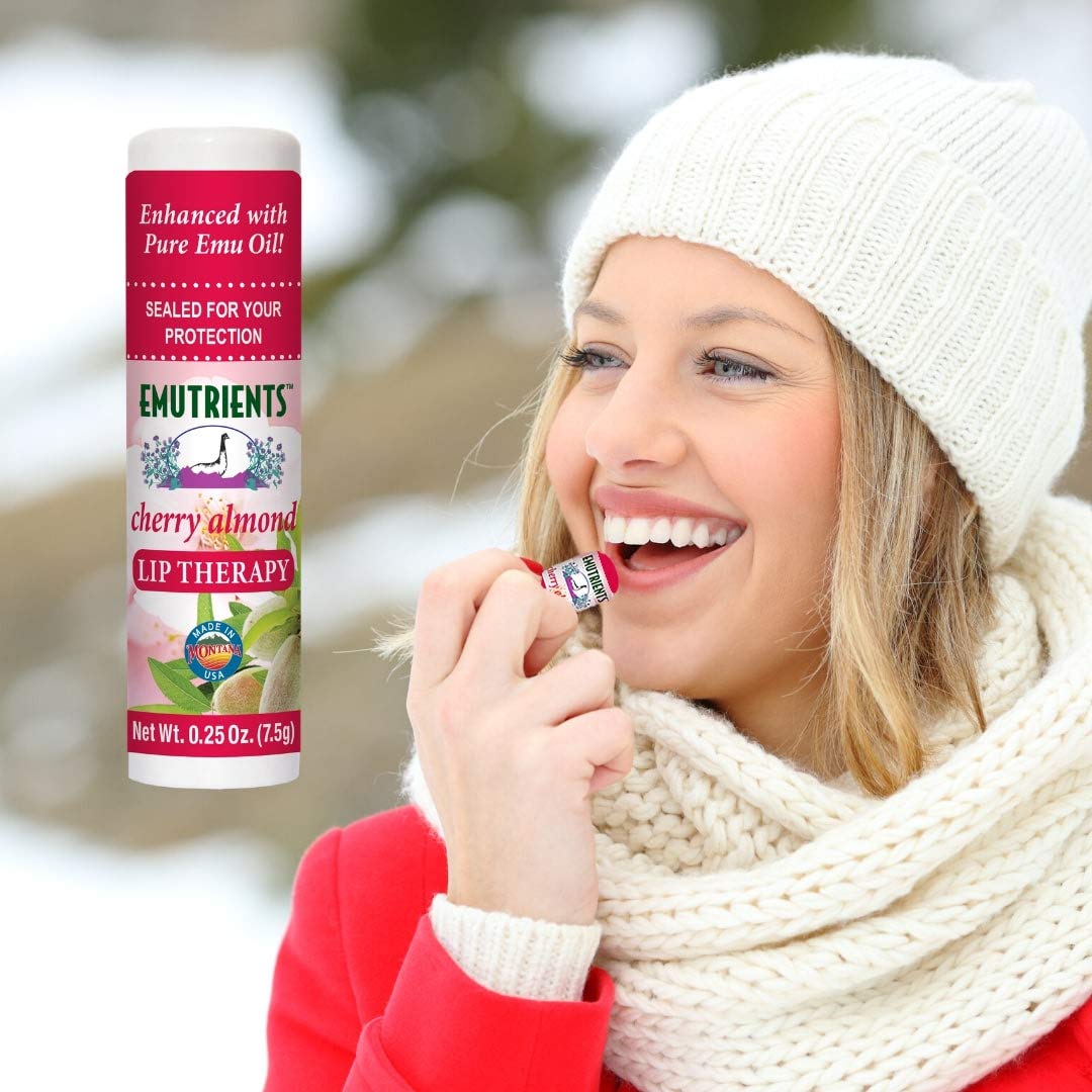 Lip Therapy Almond Cherry Laid In Montana 0.25 oz Balm