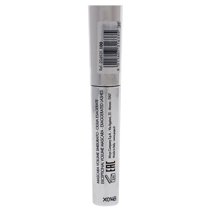 Pupa Milano Vamp! Exceptional Volume Mascara - Exaggerated Lashes with Oversize Volume - Revolutionary in Performance and Formula - Creamy Texture with a Restructuring Effect - 100 Black - 0.183 Oz