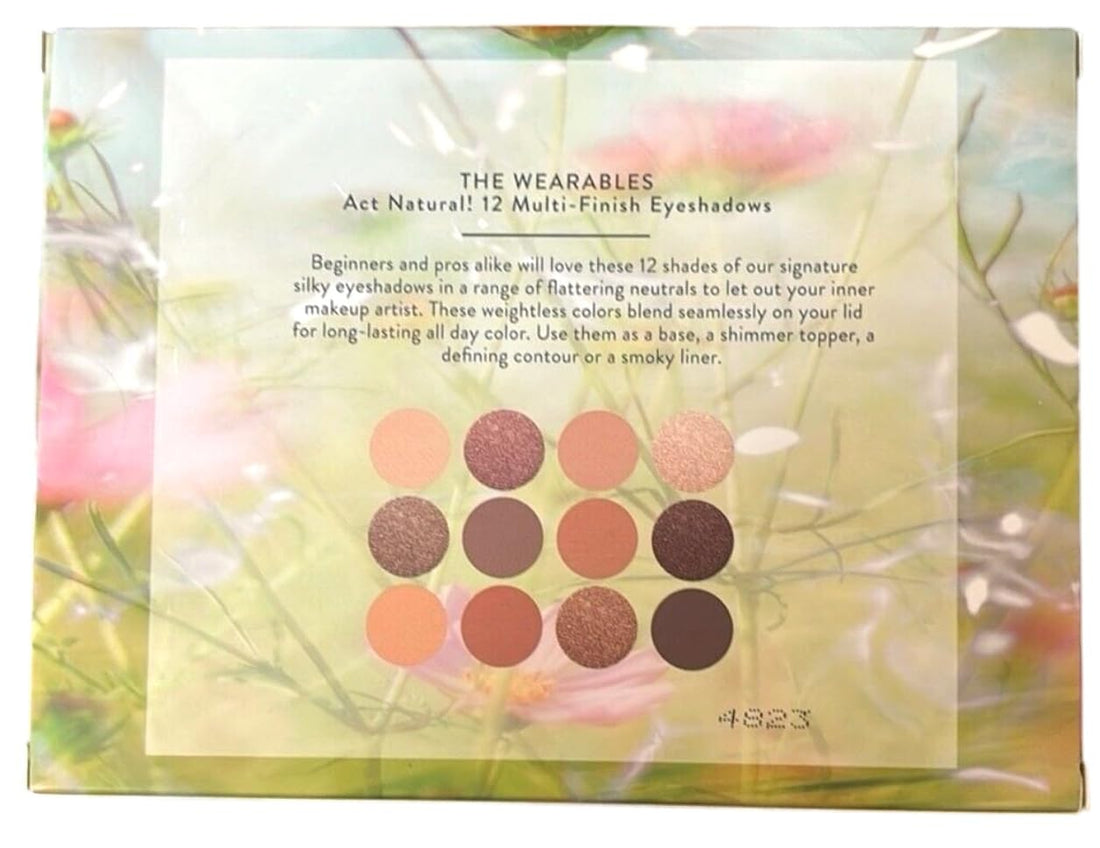 Laura Geller The Wearables Act Natural 12 Multi Finish NEUTRAL Eyeshadows
