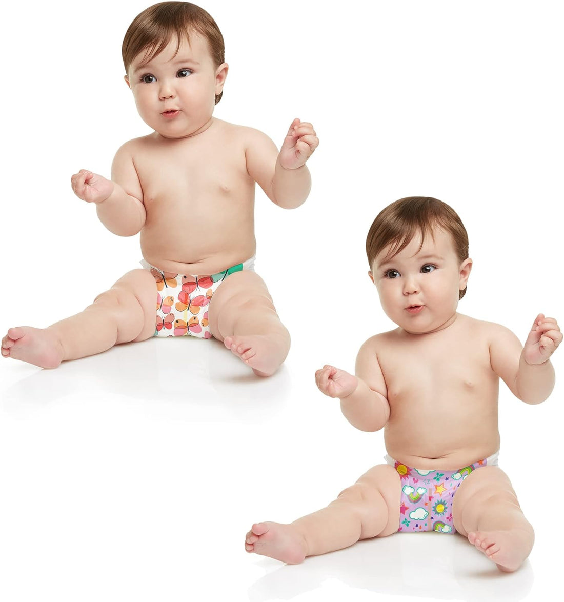 The Honest Company Club Box Diapers with TrueAbsorb Technology, Strawberries & Bunnies, Size 6, 44 Count