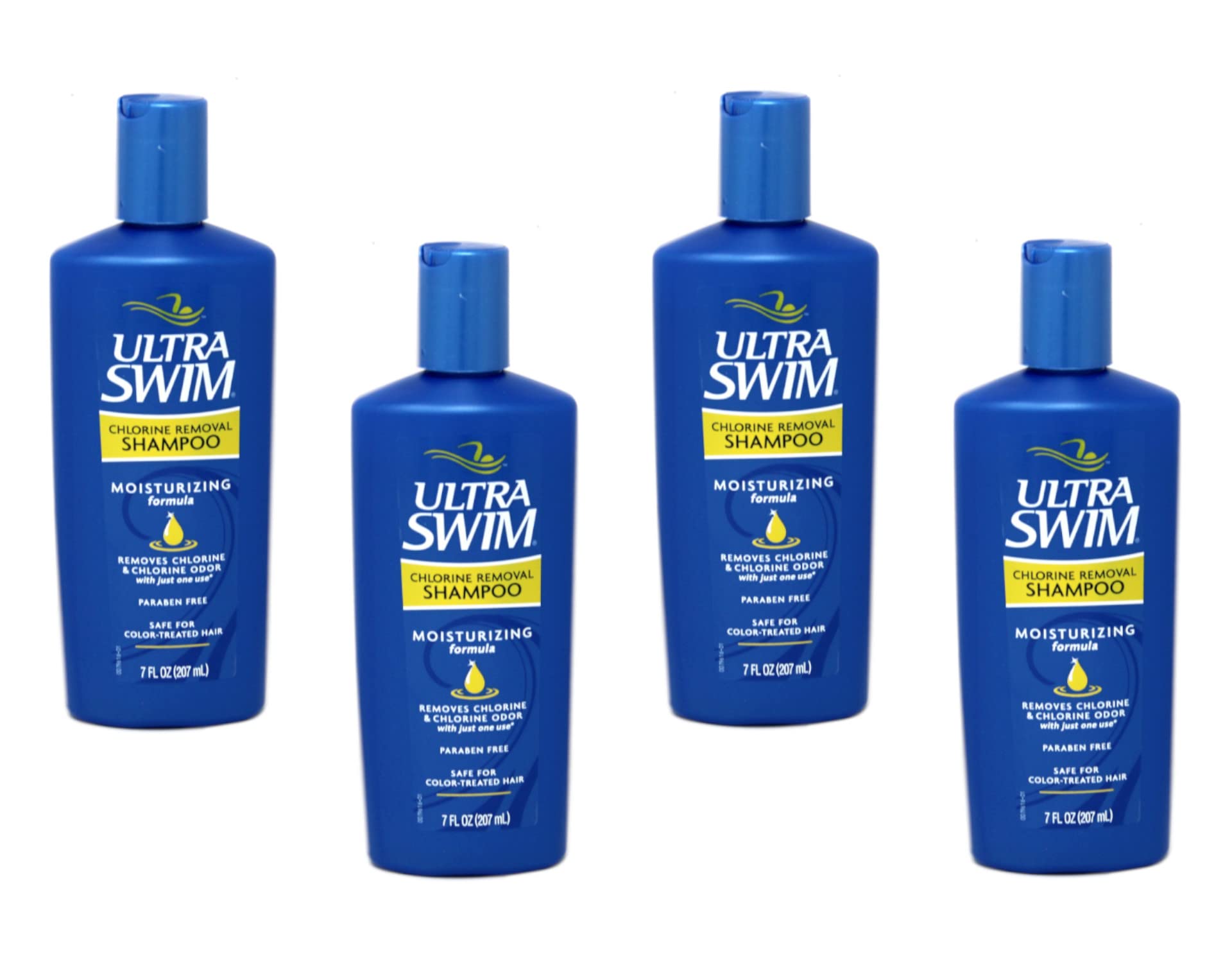UltraSwim Chlorine-Removal Shampoo, 7-Ounce Bottles (Pack of 4)