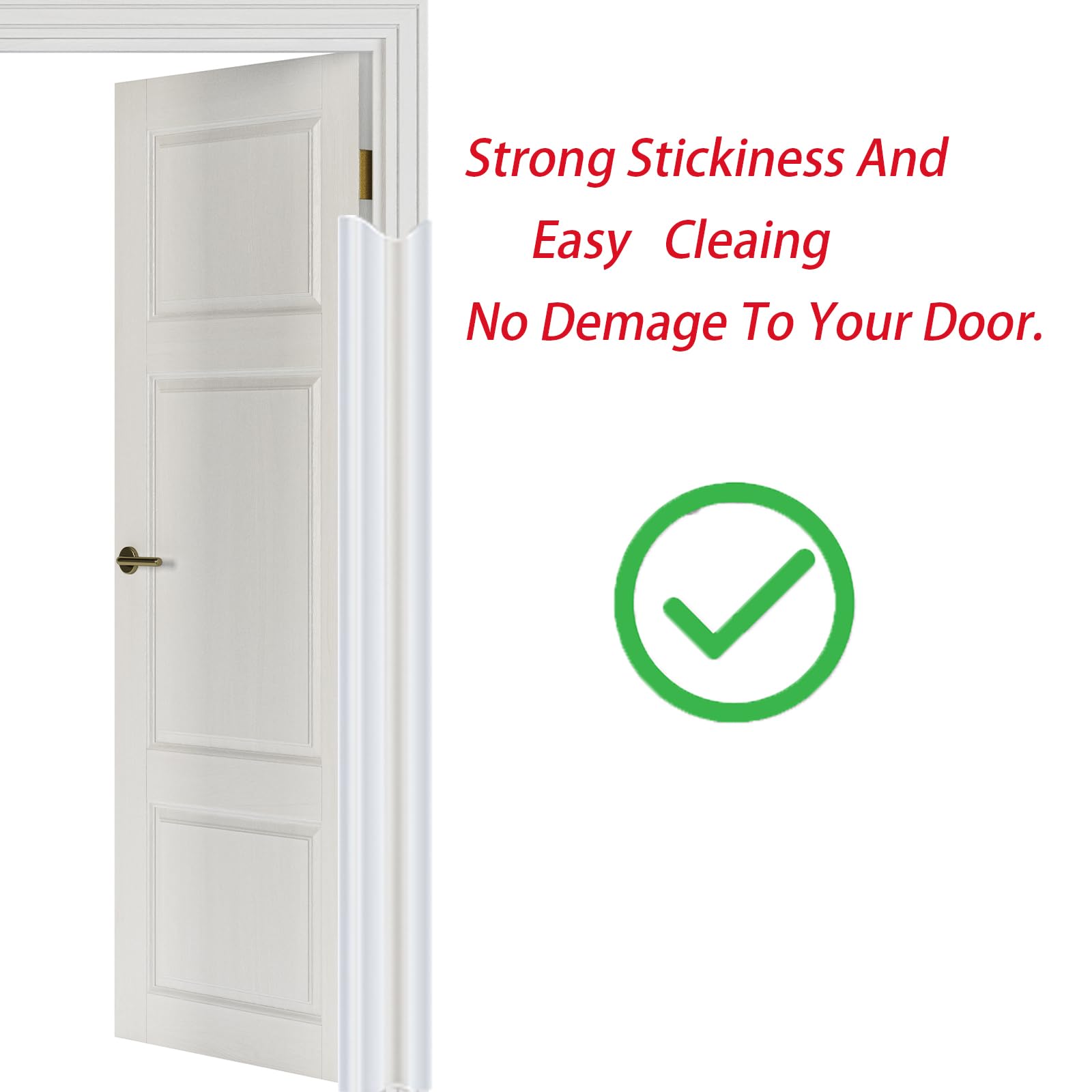 Door Pinch Guard Baby Proofing, Door Hinge Cover, Door Protector for Kids Finger Safety, Door Finger Pinch Guards Heavy Duty, Door jam Shield,JuneSisters 2