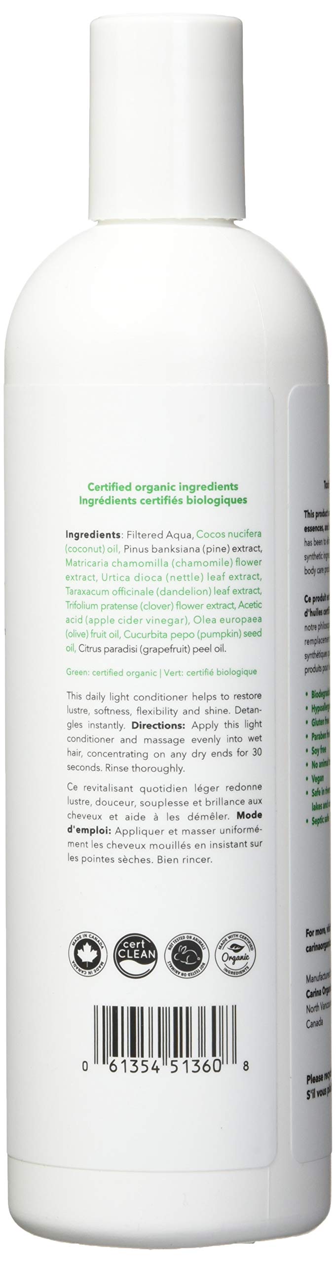 Carina Organics Pink Grapefruit Conditioner, 360ml