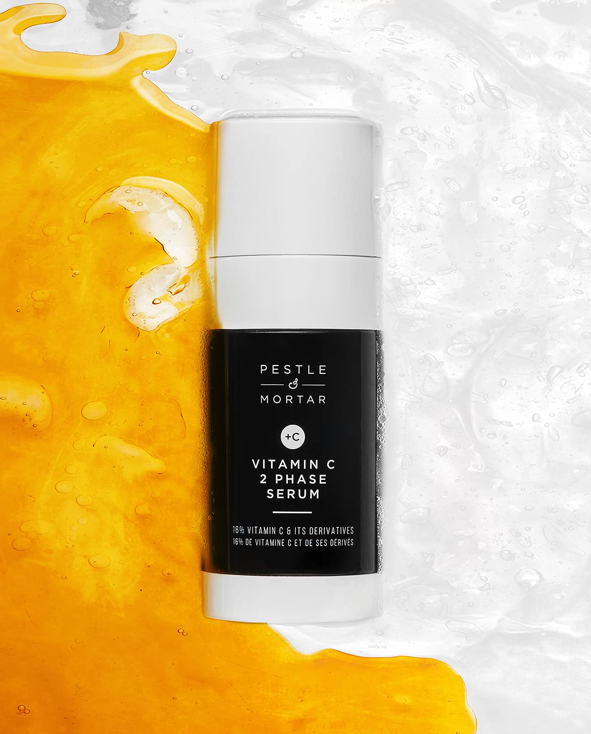 Pestle & Mortar Vitamin C 2 Phase Serum - Brightening and Clarifying Face Serum - 40ml