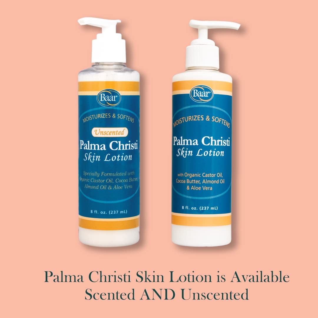 Baar Unscented Palma Christi Skin Lotion, 8 fl. oz.