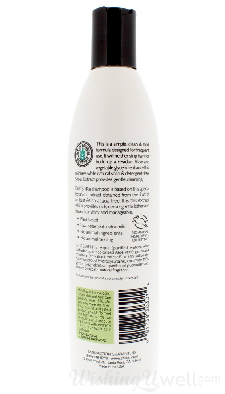 ShiKai Shampoo, Everyday, Natural, 12-Ounces (Pack of 3)